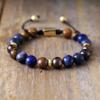 Classic Male and Female Couples Tiger's Eye Stone Handmade Beaded Bracelet Friendship Bracelet Popular Jewelry