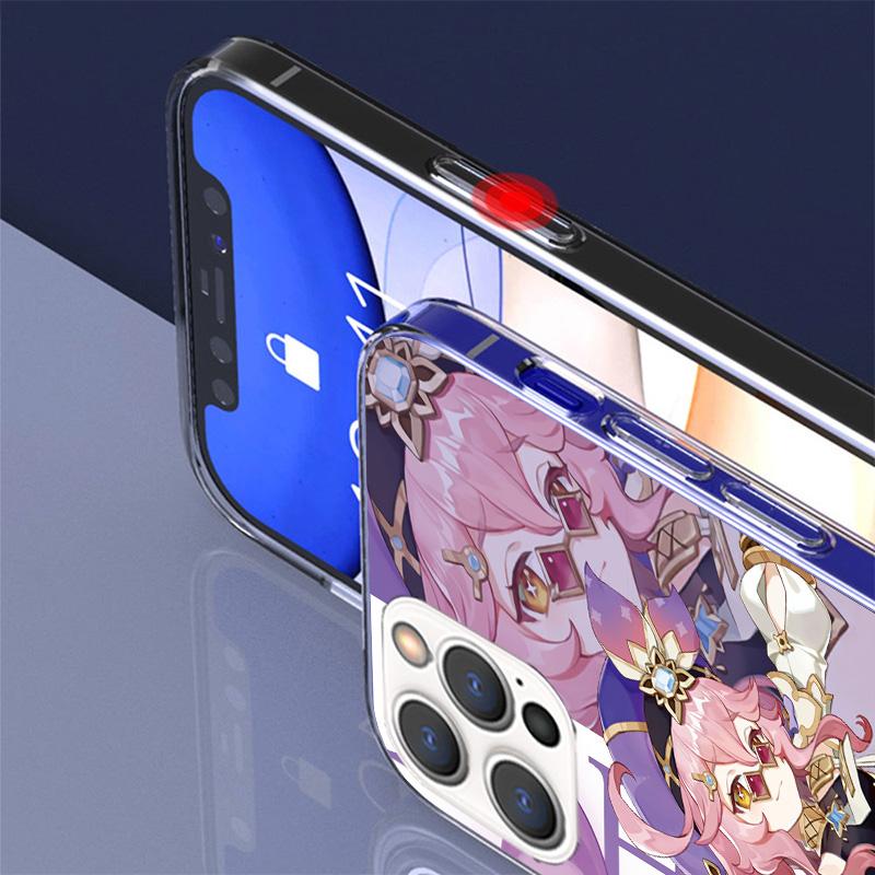 Genshin Impact Anime Phone Case For iPhone 17 Air 16 Pro Max 16E 15 + 14 Plus 11 12 13 Mini 7 8 SE Gift Print Cover Fundas 17 Ai