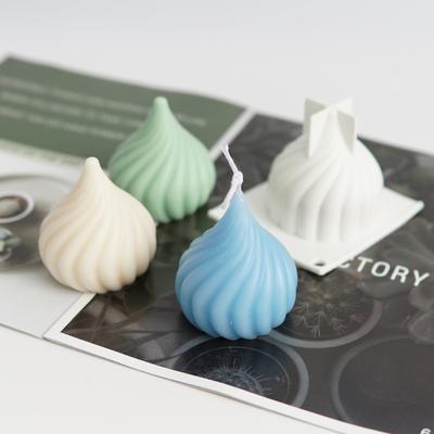 3D-Zwiebelkopf-Silikonform für DIY-Sojawachskerzen, Aromatherapie, handgemachte Seife, Gips, Kuchendekorationsformen