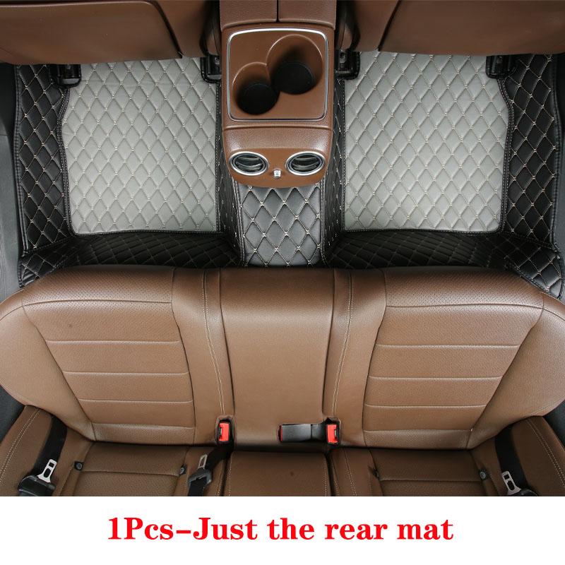 Car Floor Mat For Volkswagen Id4 High Quality Non-Slip Leather Woman Diamond Carpets Man Auto Foot Pads Interior Rugs