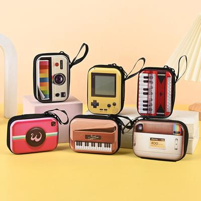 Creative Tinplate Rectangle Wallet Small Change Bag