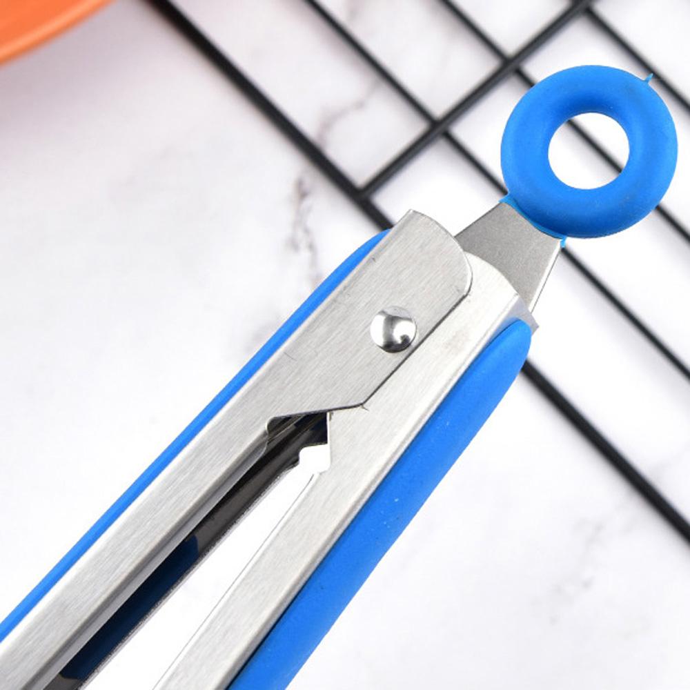 Stainless Steel Pasta Barbecue Clamp Snack Spaghetti Clip Noodle Tong Kitchen Tool Cooking Utensils