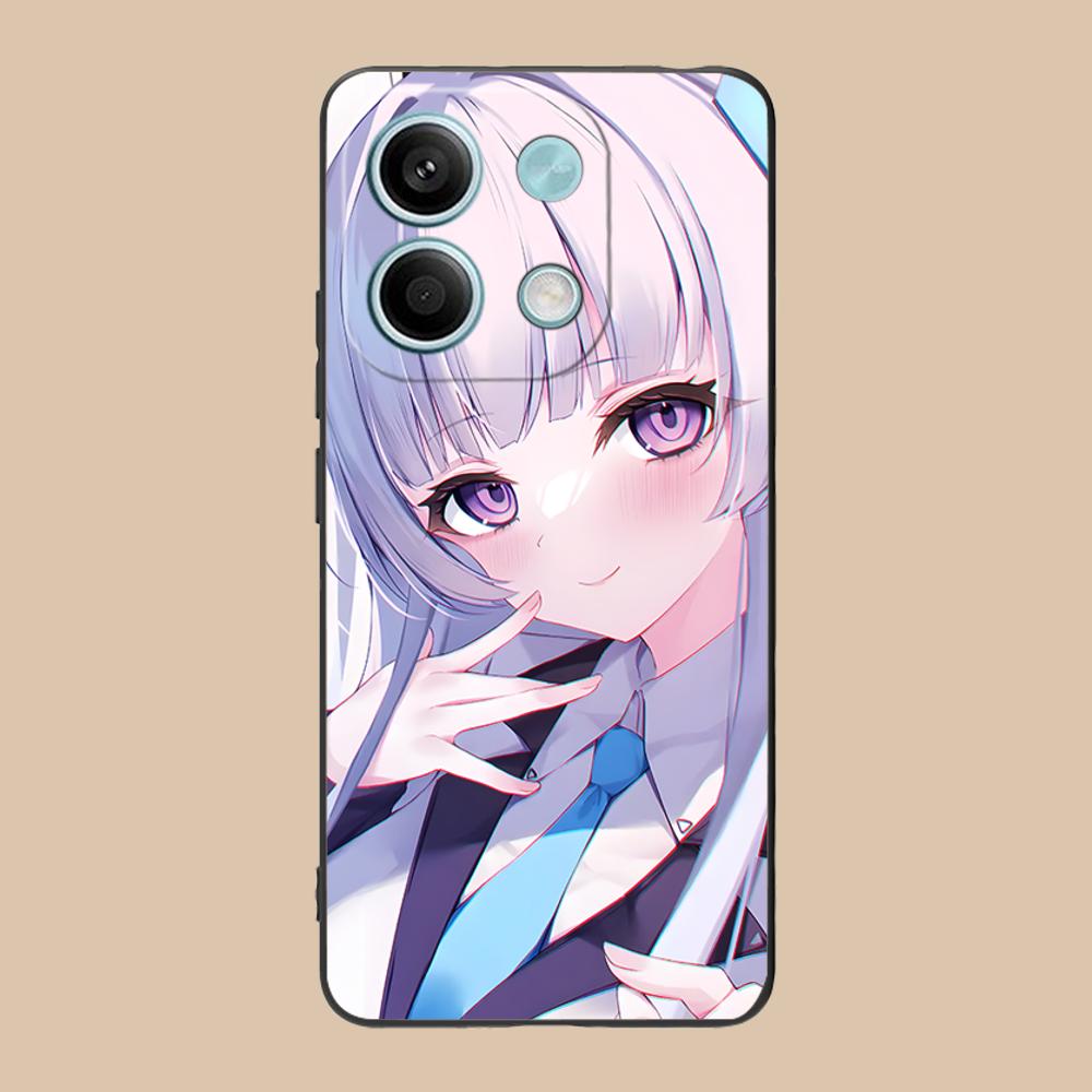 Blue Archive Ushio Noa Matte TPU Mobile Phone Case for Xiaomi 15 14 13 12 Mi 11 T Ultra Lite Pro S X 5G Colorful Printing Cover