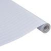 VidaXL Frosted Window Film Striped Design 0.9x5 M PVC 142788
