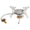 Portable Backpacking Stove Portable Foldable Non Slip Outdoor Camping Windproof Honeycomb Design Hot Pot Barbecue Stove