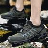 Atmungsaktive Sport Herren Freizeit-Sneaker Dicke Plateauschuhe Original Mode Wandern Trekking Schlicht Bequeme Männerschuhe Y2k Stilvoll