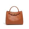 Vintage-Taschen mit großem Fassungsvermögen, handgewebte Damentaschen, Pendler-Tasche, stilvolle, lässige Schulter-Crossbody-Tasche