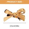 4Pcs Fashion Bows  Hairpins For Side Fringe Plastic Hair Clip Secure Grip Suitable Workout Outdoor Activities Prom Event