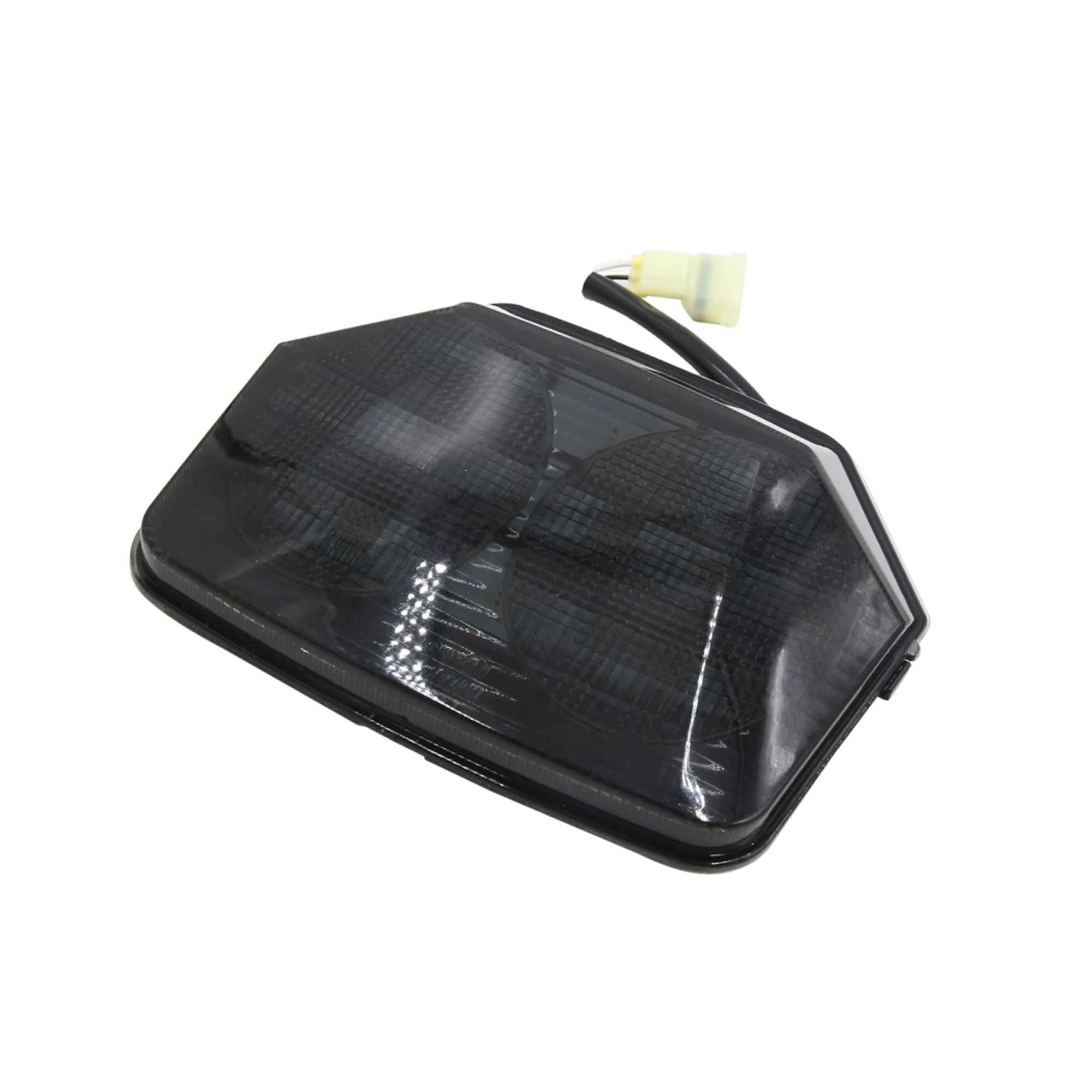 

BULLSPANN Motorcycle Tail Light Motorcycle Brake Tail Light for Honda CB400 13.5V Black Replacement Parts Accessories Replacement чёрный