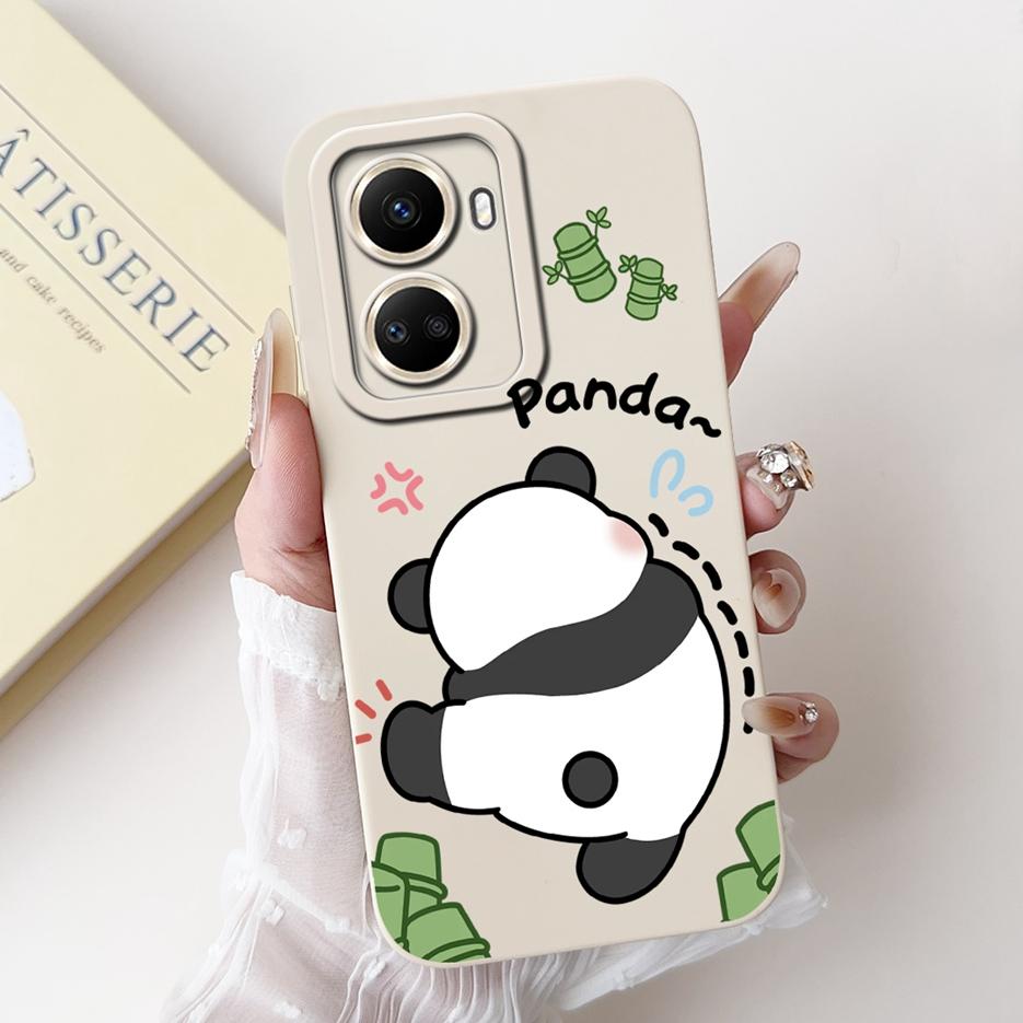 For Huawei Nova 10 Pro Case GLA-LX1 Cute Panda Cartoon Cover Soft Silicone TPU Phone Case For Huawei Nova 10 SE Nova10 Pro Shell