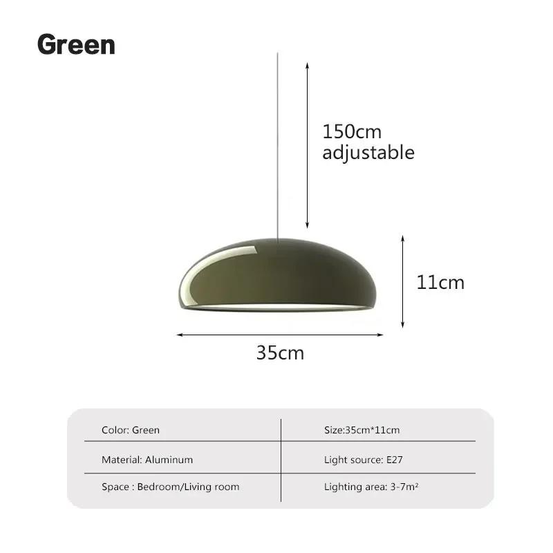 

Nordic LED Подвесной светильник Круглый 35/45/60 см Macaron Подвесной светильник для гостиной, столовой, светодиодный светильник класса люкс для домашнего декора Warm white