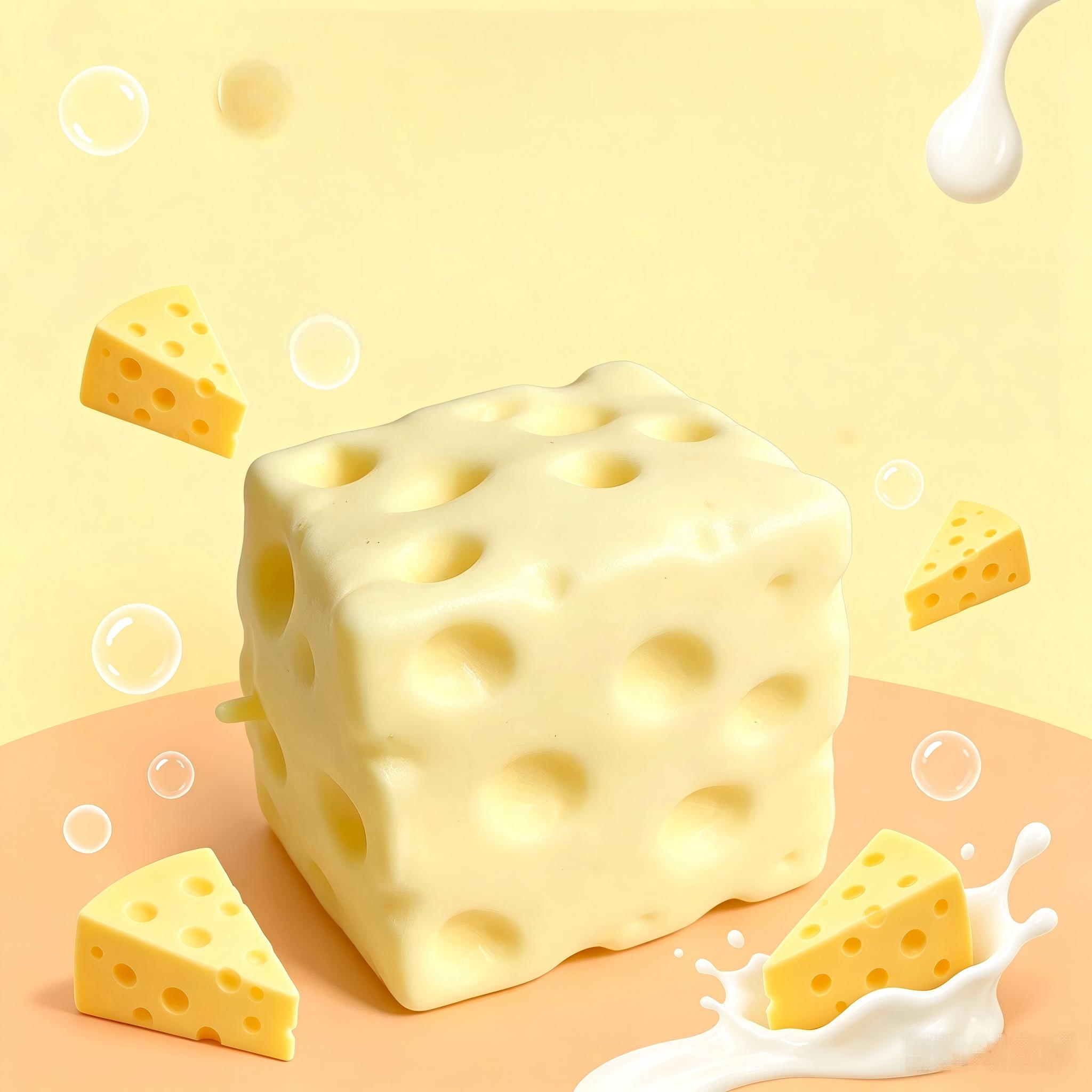 Vaseline Cheese Squishy Stress Relief Toy
