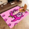 1pc Crayon Shin-chan Print Area Rug - Soft, Washable Non-Slip Indoor Mat, Living Room, Home Office Decorative Rug,Office Decorative