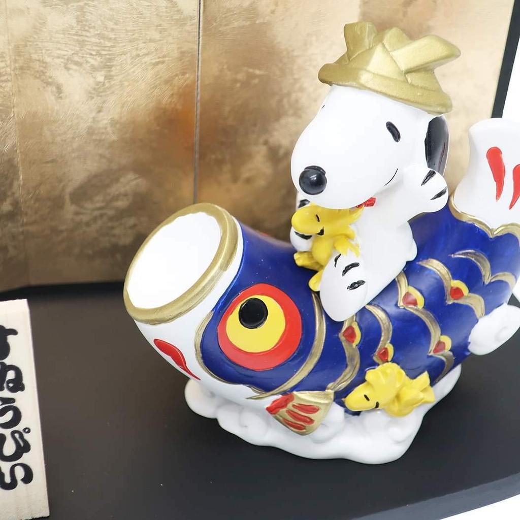 Yoshinori Snoopy Woodstock Carp Riding 183050 &