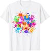 Happy Holi 2026 for Women Men Kids Color India Hindu Gifts T-Shirt