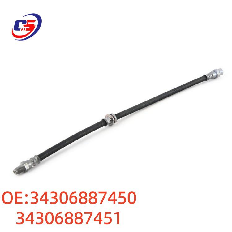 34306887450/34306887451: Compatible Brake Hose Assembly for BMW F16