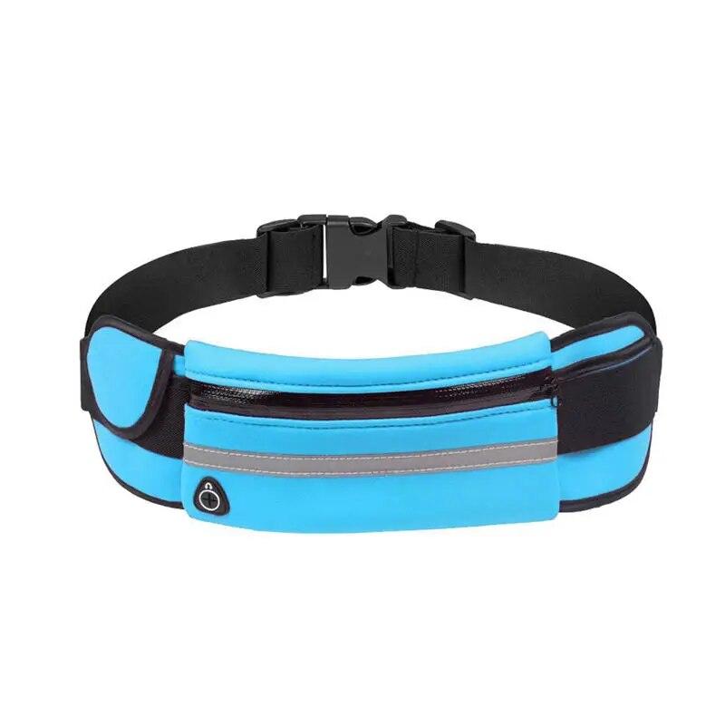 1Pcs Colorful Waterproof Neoprene Fanny Pack Running Man Waist Bag