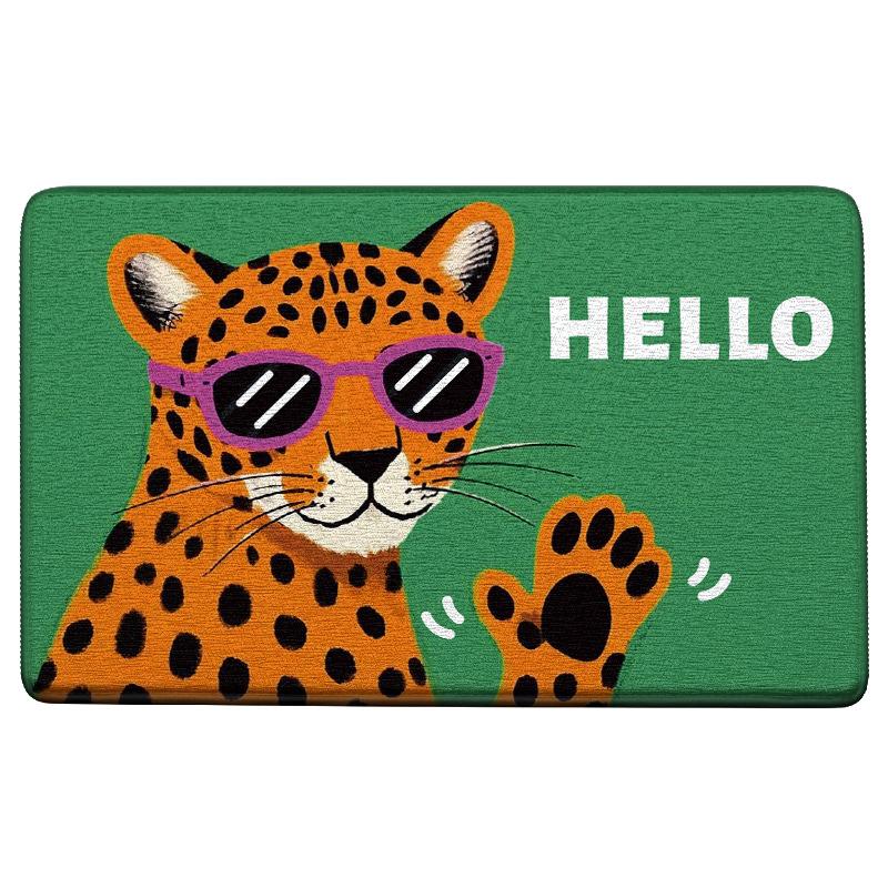 Premium Cartoon Animal Bath Mat, Ultra Soft Memory Cotton Bathroom Rug, Water Absorption & Quick Dry, Non-Slip (Multiple Styles)