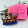 Landscaping Shipwreck Silicones Mould Ornament Molds Candle Molds Casting Mould Epoxy Resin Molds Craft Supplies