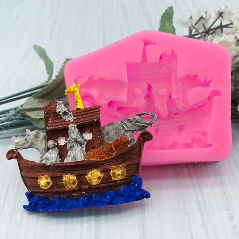 Landscaping Shipwreck Silicones Mould Ornament Molds Candle Molds Casting Mould Epoxy Resin Molds Craft Supplies