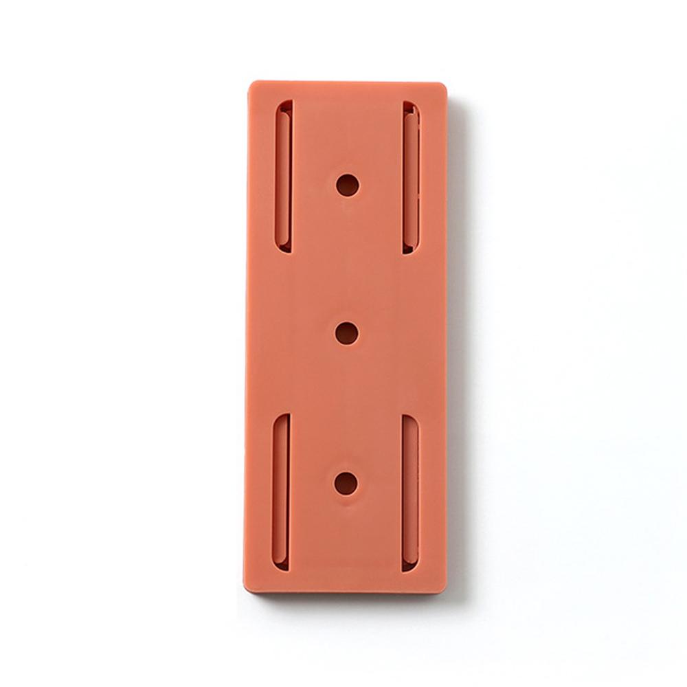 Self-adhesive Wall-mounted Hook Charging Socket Shelf Storage Holder Organizer Fixer Powerful Traceless Cable Seamless Strip