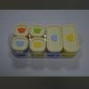 Baby food supplement box storage frozen grid silicone mold can be cooked meat mud complementary food packing box ice grid