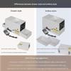 Electric Grains Husk Separator Equipment with Drawer Design Feed Cleaner Blower for Bird Feed Cleaning Processing