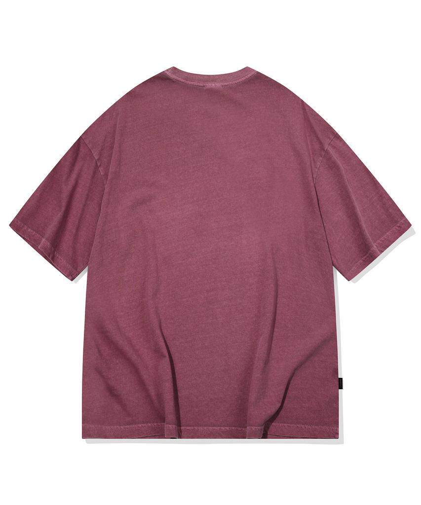 CPGN STUDIO Rain Teddy Pigment Short Sleeve T-Shirt Dusty Pink