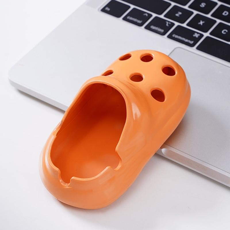 Cute Shoe Design Tabletop Ashtray Compacts Home Decoration Ashes Collector Practical Essential For Indoor Outdoor Use
