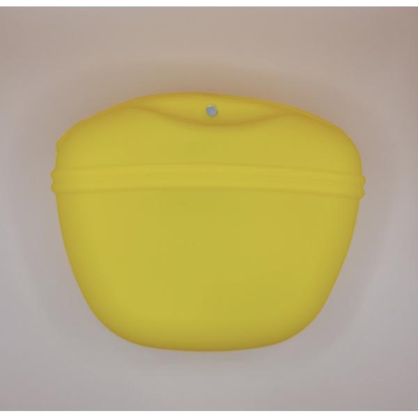 Simba pet silicone snack bag treat bag, 1 piece, yellow