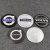 4 vnt. 56 mm/60 mm/65 mm Automobilio ratų centrinės stebulės dangtelio lipdukai Priedai Volvo R design xc60 v60 s60 v40 v50 s40 s80 c30 xc40 xc70