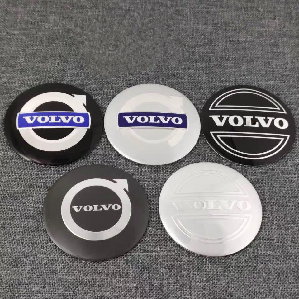 4 vnt. 56 mm/60 mm/65 mm Automobilio ratų centrinės stebulės dangtelio lipdukai Priedai Volvo R design xc60 v60 s60 v40 v50 s40 s80 c30 xc40 xc70