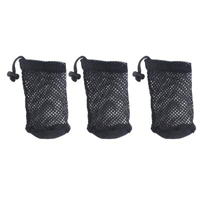3Pcs Golf Mesh Bag Nylon Golf Ball Net Bag Utility Accessory Organizer for 12 To 16 Balls