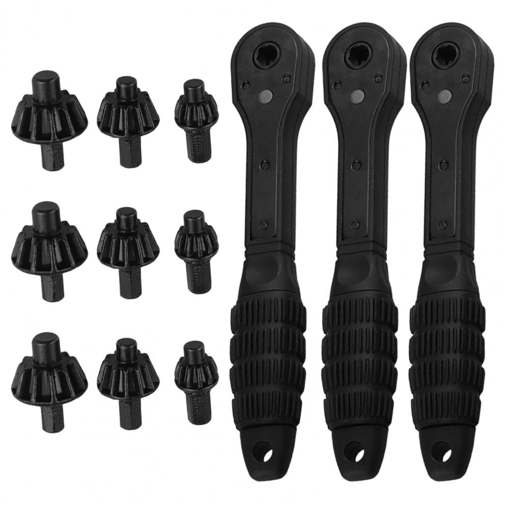 Electric Drill Chuck Key Universal Double-ended Ratchet Drill Chuck Key Multifunctional Wrench Key Multifunctional Wrench