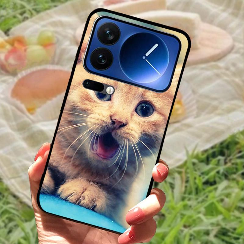 Case For Xiaomi 17 Pro Max Mi 17Pro 5G 25098PN5AC Cool Wolf Lion Soft TPU Silicone Phone Back Cover For Xiaomi17 Pro Max Fundas