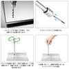 WMYCONGCONG Adjustable Screw Tap Threading Tapping Alloy Tap for Manual Set of 6 Tap, Ratchet, Holder, M3, M4, M5, M6, M8, T-Handle, Wrench, Hand,