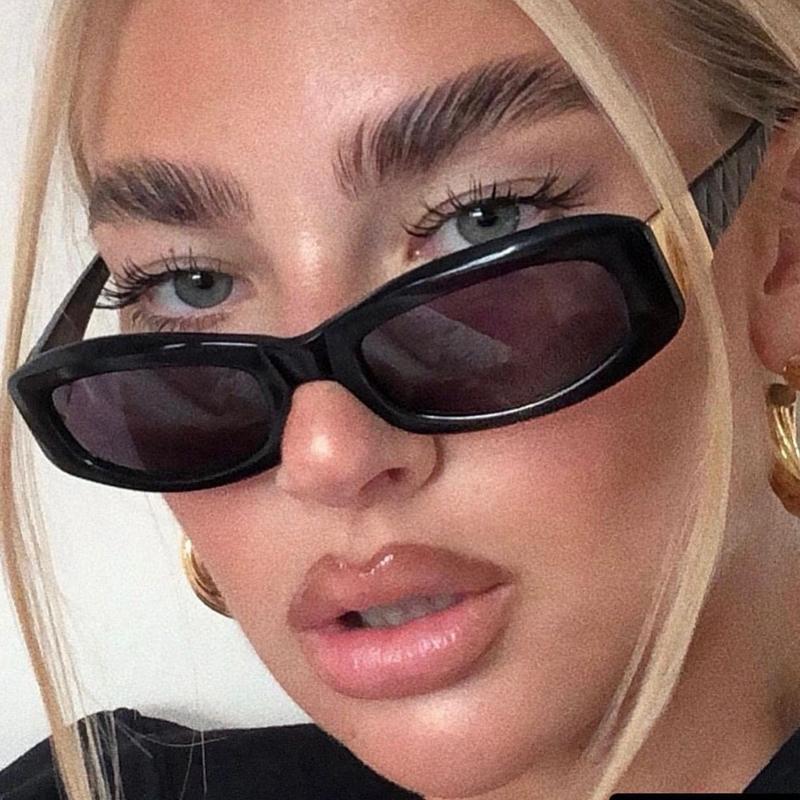 Small Oval Sunglasses Women Men Fashion Metal Design UV400 Sun Glasses Classic Vintage Eyewear Outdoor Shade