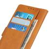 For Samsung Galaxy S25 Edge Wallet Case Cowhide Texture Leather Stand Phone Cover
