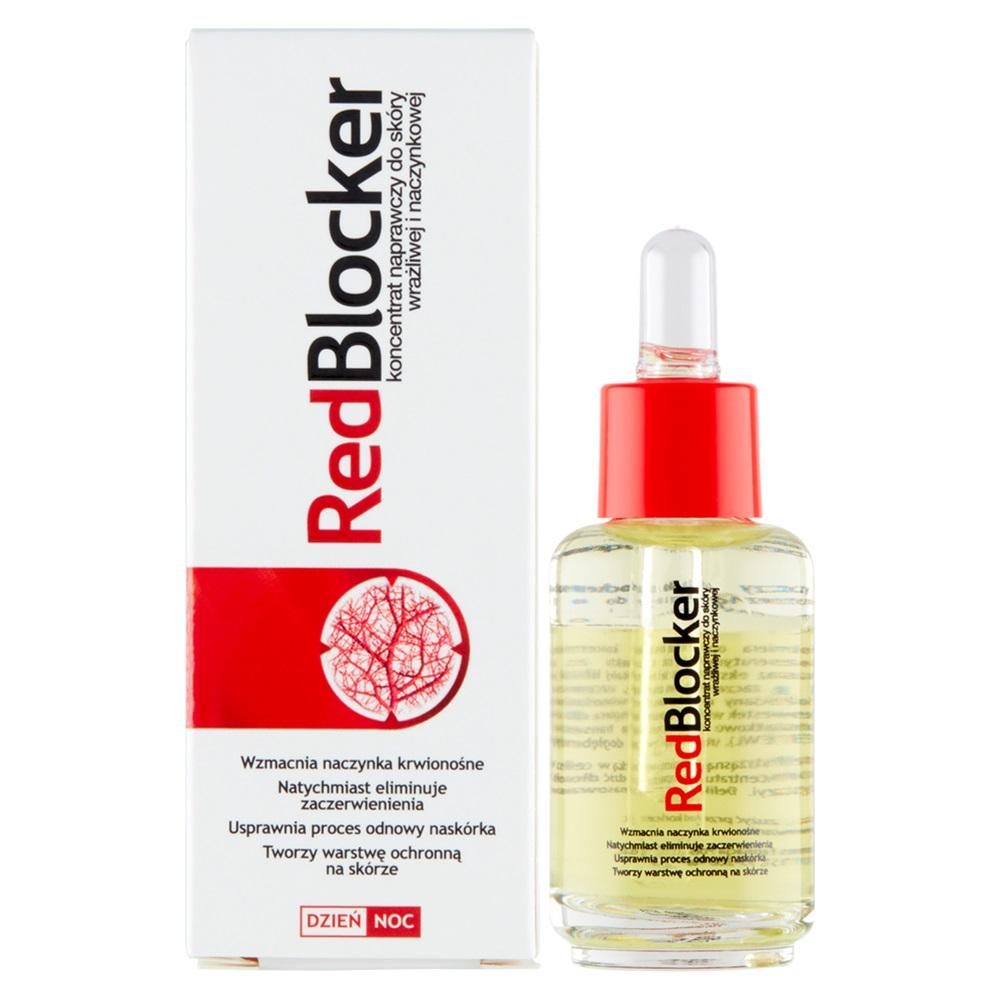 Redblocker, Concentré réparateur peaux sensibles et vasculaires, 30 ml