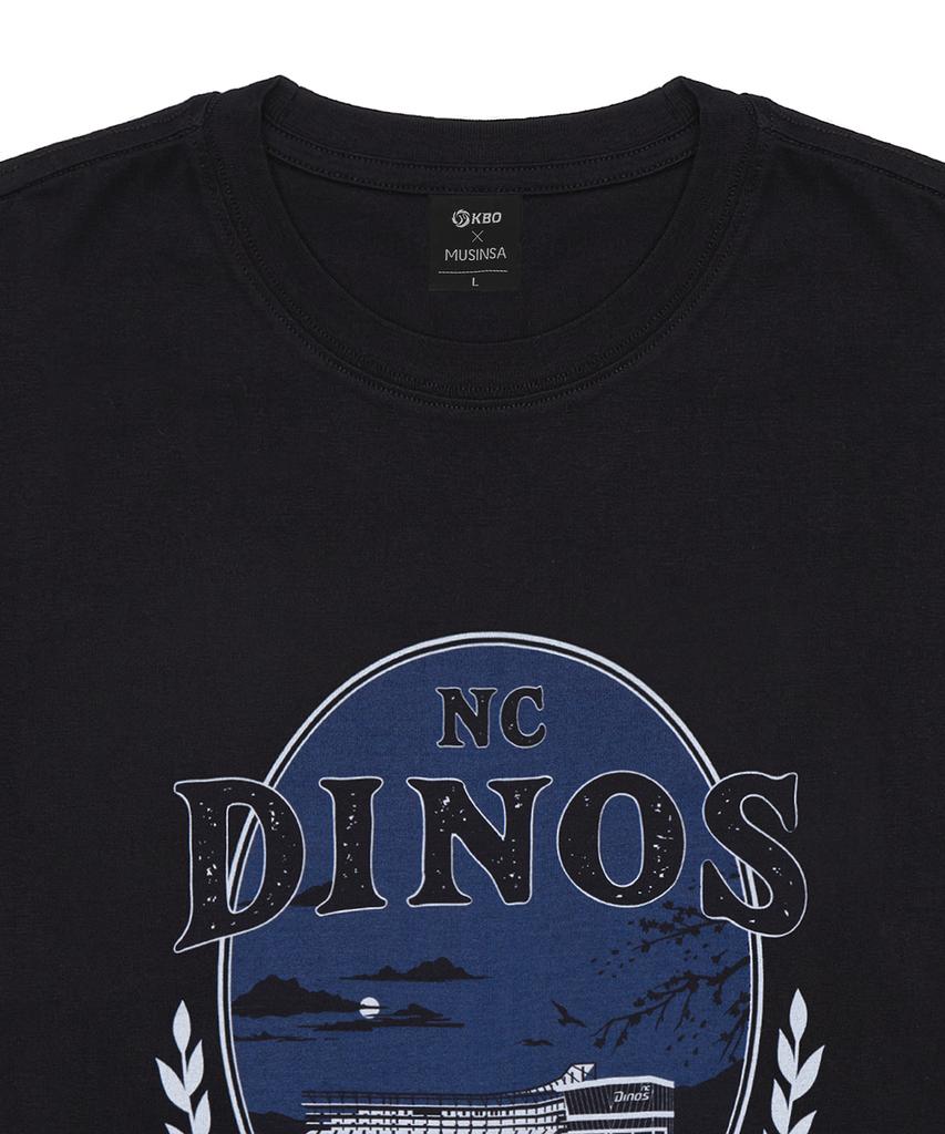 Hangugyaguwiwonhoe Musinsa X Kbo Ballpark Ver.2 Korte Mouw T-shirt Zwart [Changwon Nc Dinos]