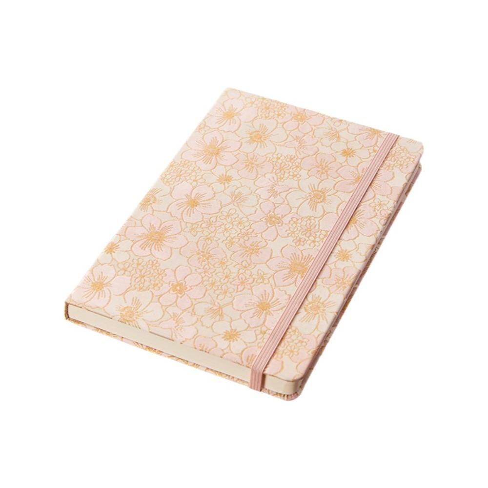 A6/A5 Elastic Band Notebook Thick Paper Pocket Notebook Stylish Vintage Journal Desk Use