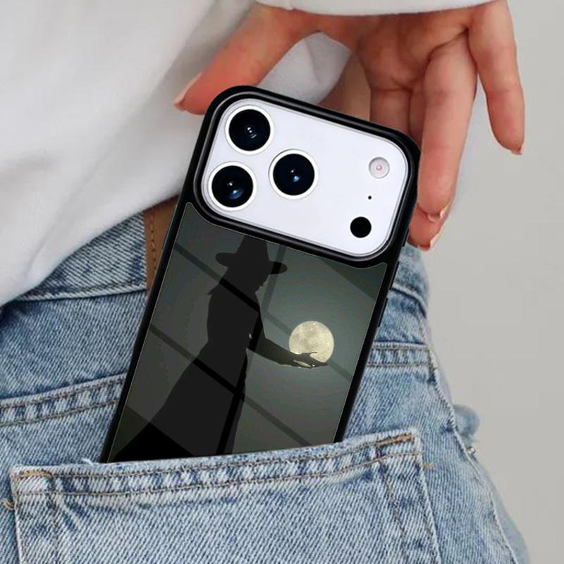 

Halloween Moon Witch Horror Phone Case for iPhone 16e 15 14 13 12 17 Pro Max Plus Air 17pro Cover Coque iPhone 13 Pro