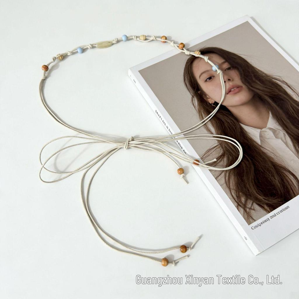 Bohemian Handmade Beaded Waist Chain Belt for Women - Ethnic Style Dress Accessory