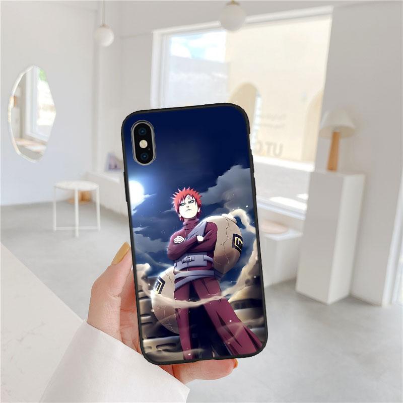 

LO65 Naruto Gaara Soft Shell Phone Case for Redmi Note 10 11 12 Pro Max 10S 10C 10T 11A 11S 12S 12C Redmi Note 12 Pro 5G