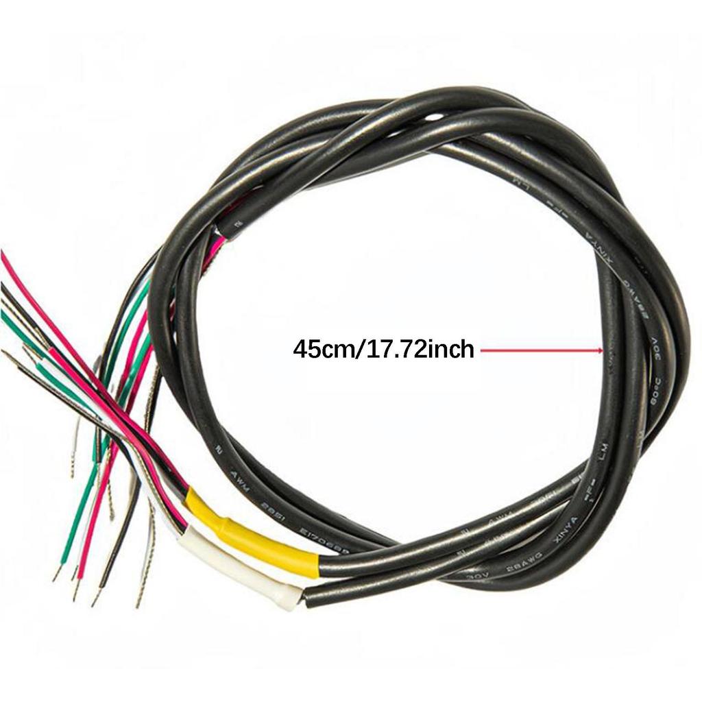 Guitar Pickup Cable 4 Conductor Shielded Wire PVC Tubing for Electric Guitar Bass Repair and Installation Projects