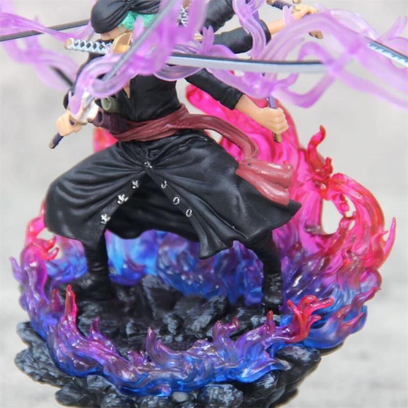 15cm Anime Figure Asura Roronoa Zoro Statue Action Figure Collection Model