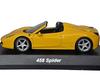 Kyosho Ferrari Miniature Car Collection 9 Circle K Sunkus 458 Spider Scale Single Item (Yellow) 1/64