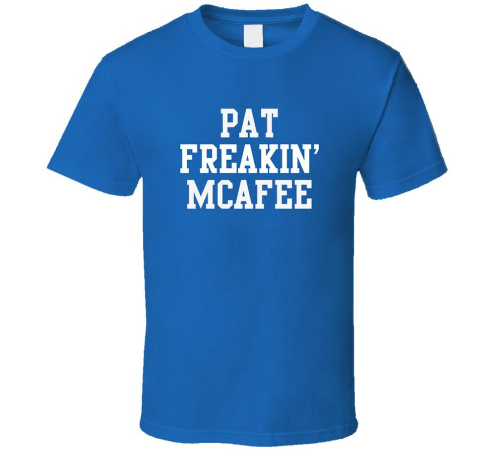 

Pat Freakin Mcafee Indianapolis Football Player Cool Fan T Shirt Mens Womens Tees Top 4XL