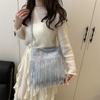 Tassel Bag Fashionable Large Capacity Shoulder Bag Popular New Niche Messenger Bag Women