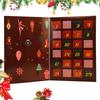 Christmas Adventure Calendars Box Holiday Countdown Calendar 24 Days Empty Collectible Boxes for Home Living Room Bedroom School